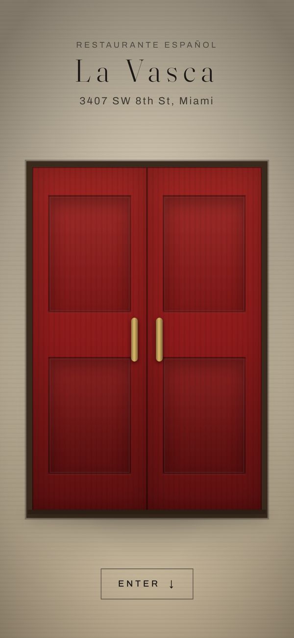 The entrance on a phone